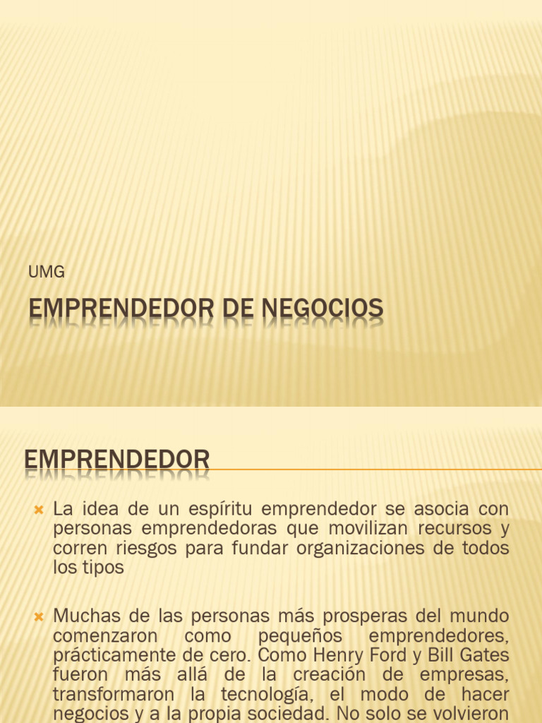 Claves del Emprendimiento Exitoso | PDF | Iniciativa empresarial ...