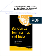 [Download pdf] Basic Linux Terminal Tips And Tricks Learn To Work Quickly On The Command Line 1St Edition Philip Kirkbride online ebook all chapter pdf 