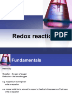 Yr10 Redox reactions slides