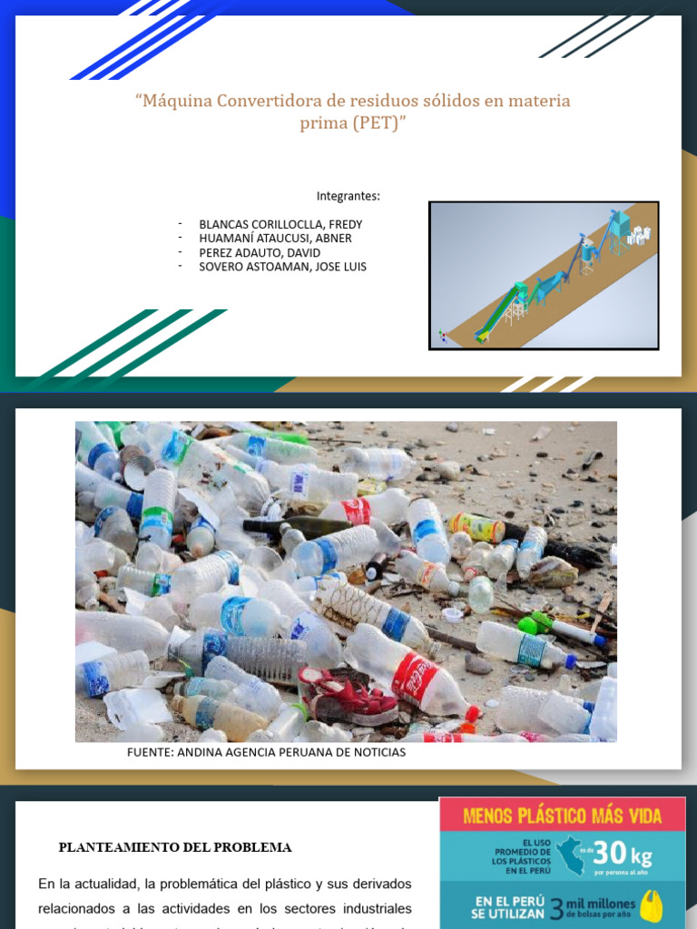 Máquina para Reciclaje de Plásticos | PDF | Reciclaje | El plastico