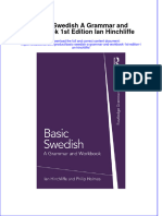 (Download PDF) Basic Swedish A Grammar and Workbook 1St Edition Ian Hinchliffe Online Ebook All Chapter PDF