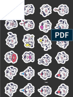Stickers Template