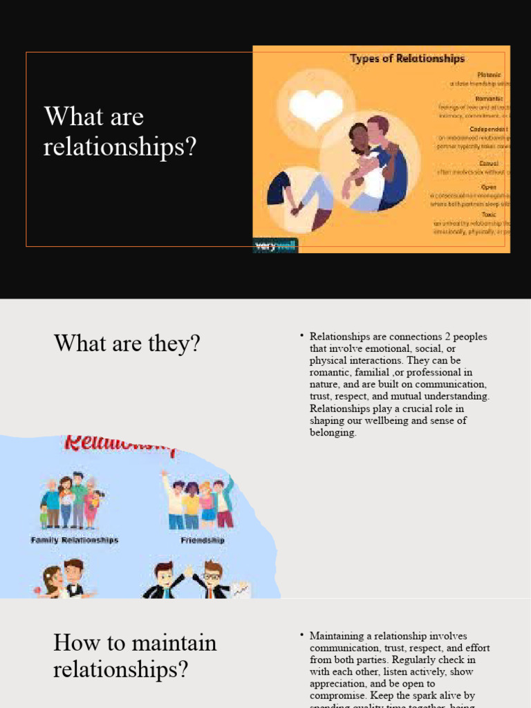 Understanding Healthy Relationships | PDF | Self-Improvement | Wellness