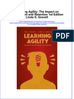(Download PDF) Learning Agility The Impact On Recruitment and Retention 1St Edition Linda S Gravett Online Ebook All Chapter PDF