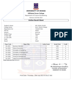 Second Year Result