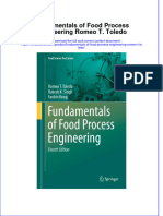 [Download pdf] Fundamentals Of Food Process Engineering Romeo T Toledo online ebook all chapter pdf 