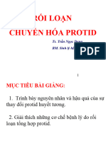 rối loạn chuyển hóa protid