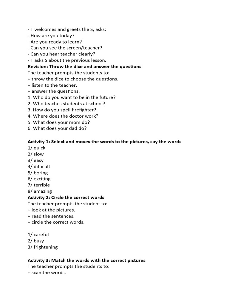 Lesson 50-Movers | PDF