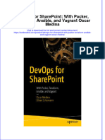 (Download PDF) Devops For Sharepoint With Packer Terraform Ansible and Vagrant Oscar Medina Online Ebook All Chapter PDF