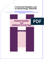 (Download PDF) Dewhursts Practical Paediatric and Adolescent Gynaecology Edmonds Online Ebook All Chapter PDF