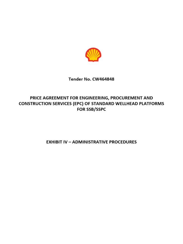 Exhibit IV - Administrative Procedures XX | PDF | Business