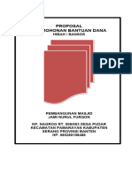 Proposal Permohonan Bantuan Dana: Hibah / Bansos