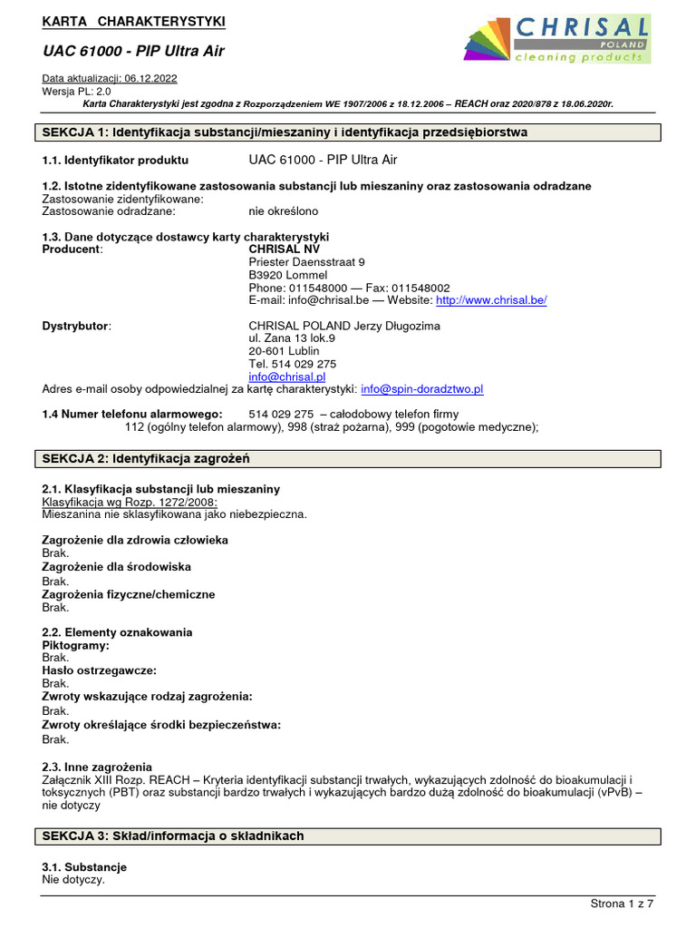 pip-ultra-air-karta-charakterystyki-pdf