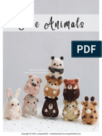KG Cute Animals Crochet Pattern in ENG - Lulupetitedoll