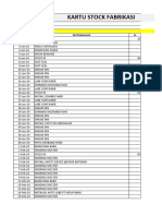 Kartu Stock Fabrikasi 2024