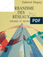 gabriel dupuy l´urbanisme des reseaux theorie et methodes