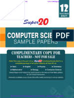 Class 12 CS Sample Papers