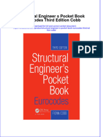 (Download PDF) Structural Engineer S Pocket Book Eurocodes Third Edition Cobb Online Ebook All Chapter PDF