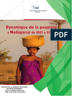 Dynamique de La Pauvreté a Madagascar