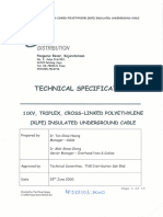 KEJ01203 - 2000 - 11kV Triplex Underground