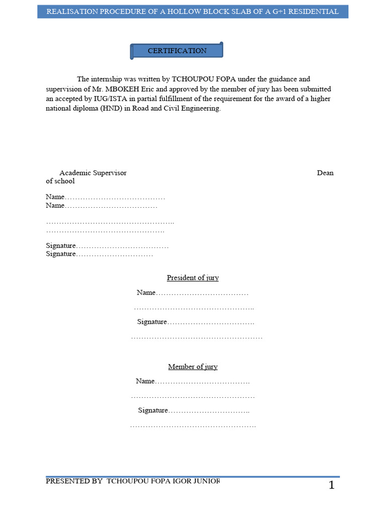 Repport | PDF | Concrete | Prestressed Concrete