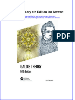[Download pdf] Galois Theory 5Th Edition Ian Stewart online ebook all chapter pdf 