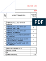 Load Calculation