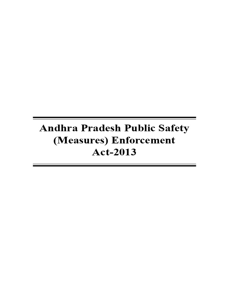 Public Safety Act Pdf Closed Circuit Television Police
