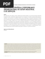 Ambiente Estrategia e Performance Bertucci (2005)