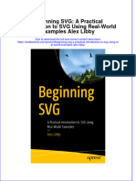 [Download pdf] Beginning Svg A Practical Introduction To Svg Using Real World Examples Alex Libby online ebook all chapter pdf 