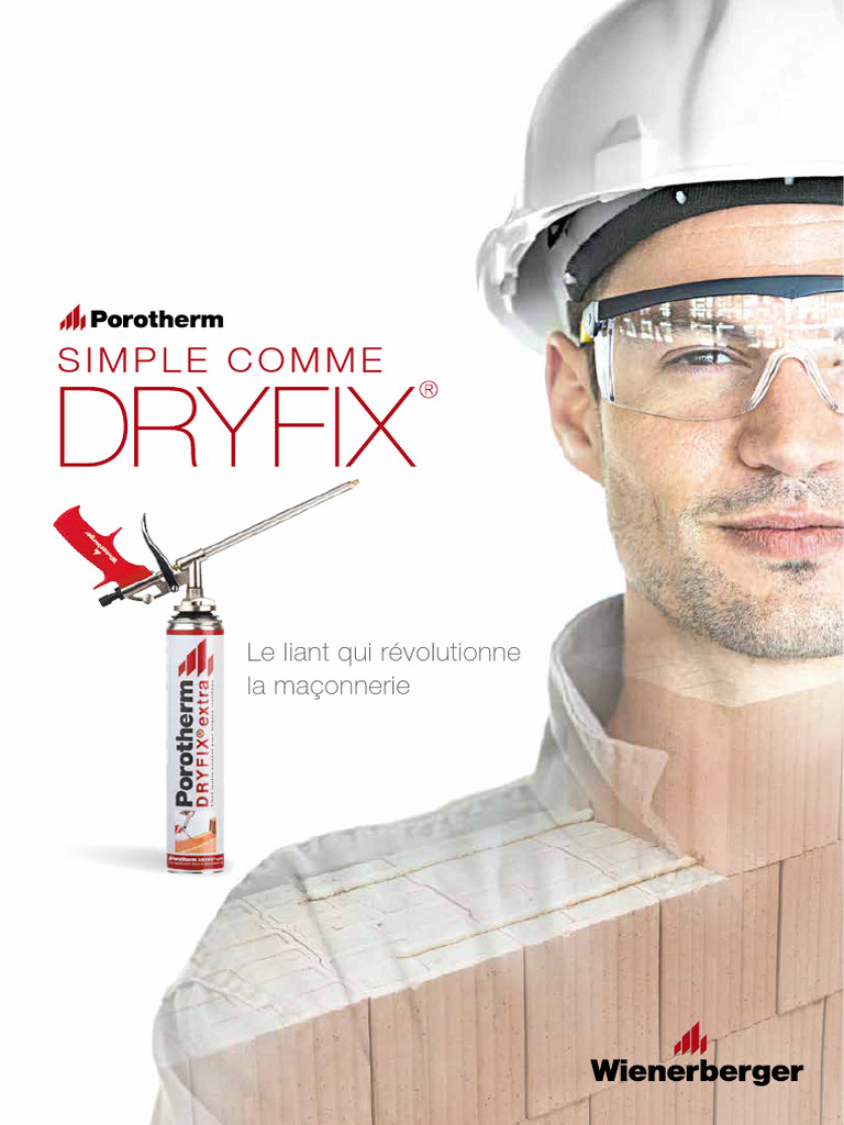 Fiche Tech Dryfix | PDF | Mortier (matériau) | Brique