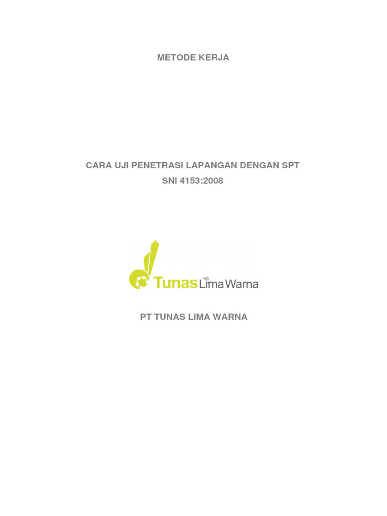 Recording the N-value during SPT in Denpasar