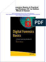 (Download PDF) Digital Forensics Basics A Practical Guide Using Windows Os 1St Edition Nihad A Hassan 2 Online Ebook All Chapter PDF