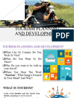 Tourism Planning and Development: Prepared By: Ms. Ame-Fil Love Magdaraog, MSHRM