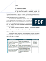 10º A Argumentos Não Dedutivos e Falácias Informais