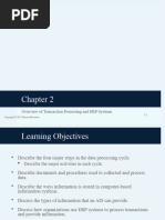 Chapter 2_Overview of Transaction Processing and ERP Systems