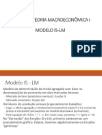 Slide 1 - Material - Aula - Modelo - IS - LM