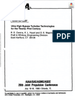 NASA - Owens Et Al 2012 Ultra High Bypass Turbofan Technologies