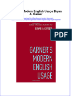 [Download pdf] Garners Modern English Usage Bryan A Garner online ebook all chapter pdf 