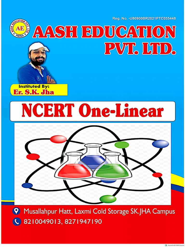 NCERT Special One Liner By SK Jha Sir PDF