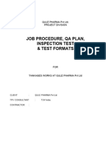 Qule Pharma - Tanks Job Procedures