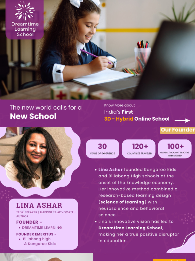 Dreamtime Learning School Online Brochure Ay 24 25 Pdf Learning