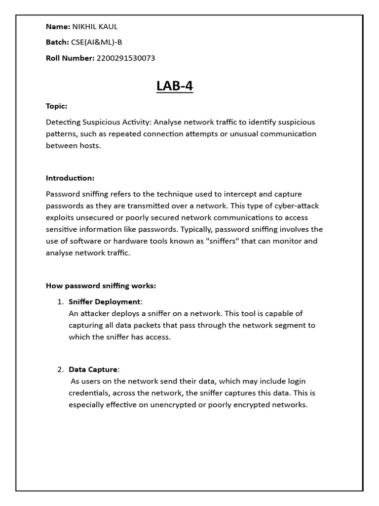 Cyber security lab 4 pdf computer network password