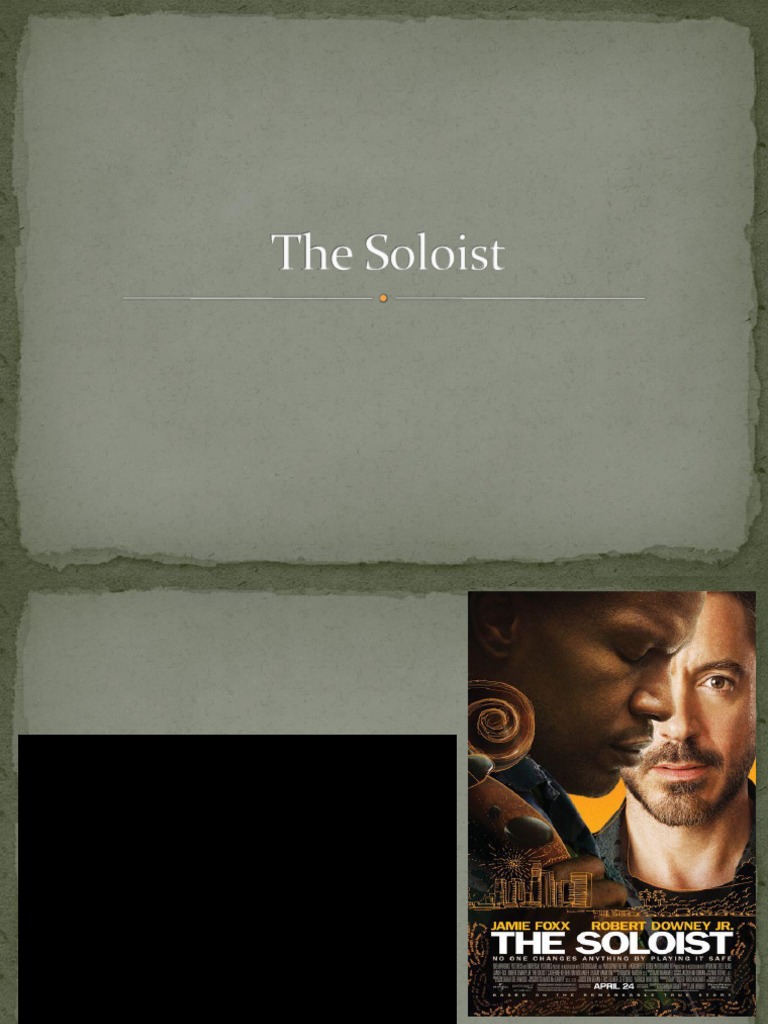 Chapter Summaries - The Soloist