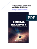 (Download PDF) General Relativity A First Examination Second Edition M Blecher Online Ebook All Chapter PDF