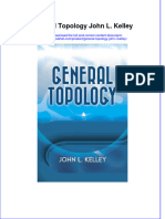 [Download pdf] General Topology John L Kelley online ebook all chapter pdf 