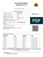 Ignou June-2024 - Hall Ticket - Admit Card