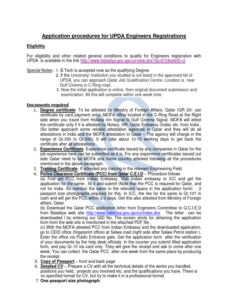 Application Procedures For UPDA Engineers Registra14294 | PDF | Finance ...