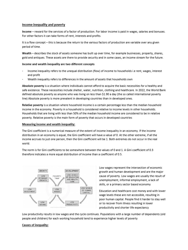 Income Inequality | PDF | Taxes | Economic Inequality
