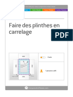 Fiche Faire Des Plinthes en Carrelage